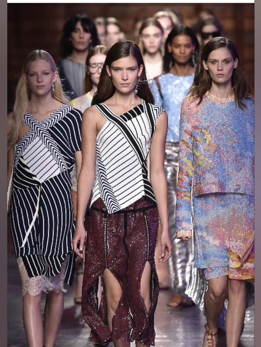 Emilio Pucci Signature Waist Cotton Pants.